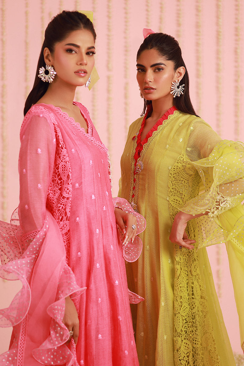 Chic Ophicial | Ruffles Collection | Pear Green Kalidar