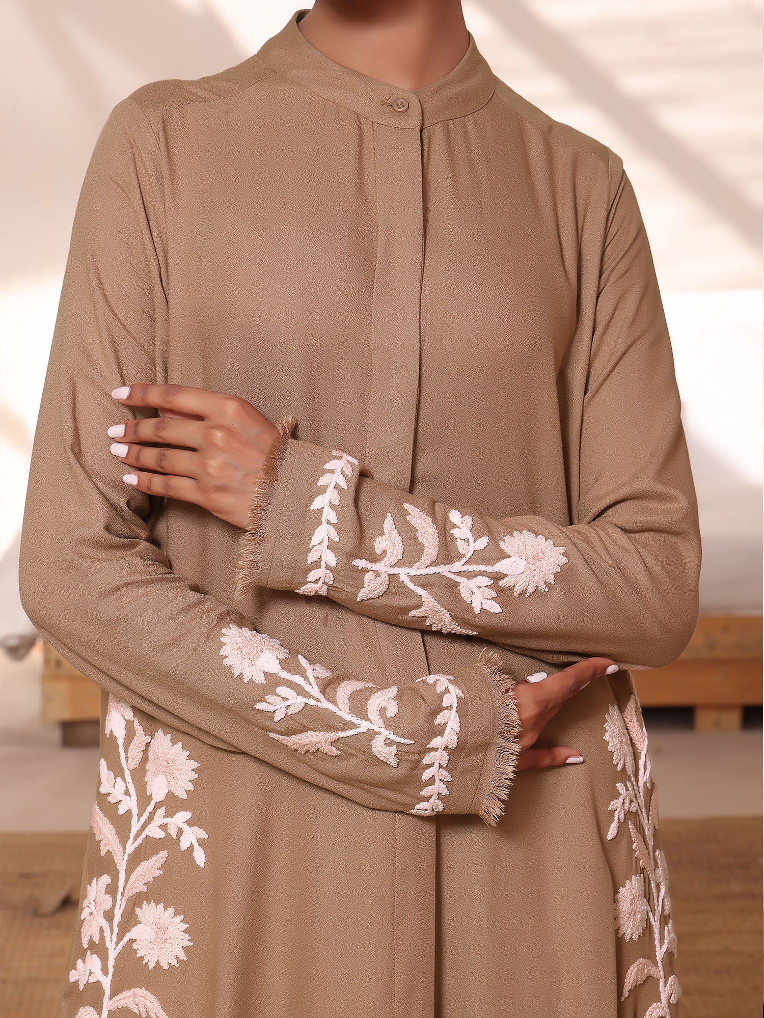 Abaya PEARL PETALS