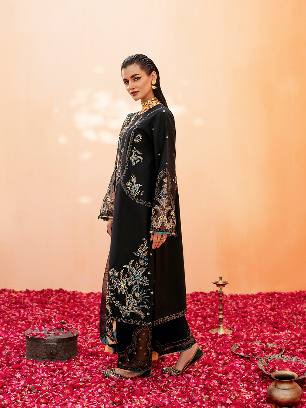 Fozia Khalid | Eid Edit 24 | Jade Black