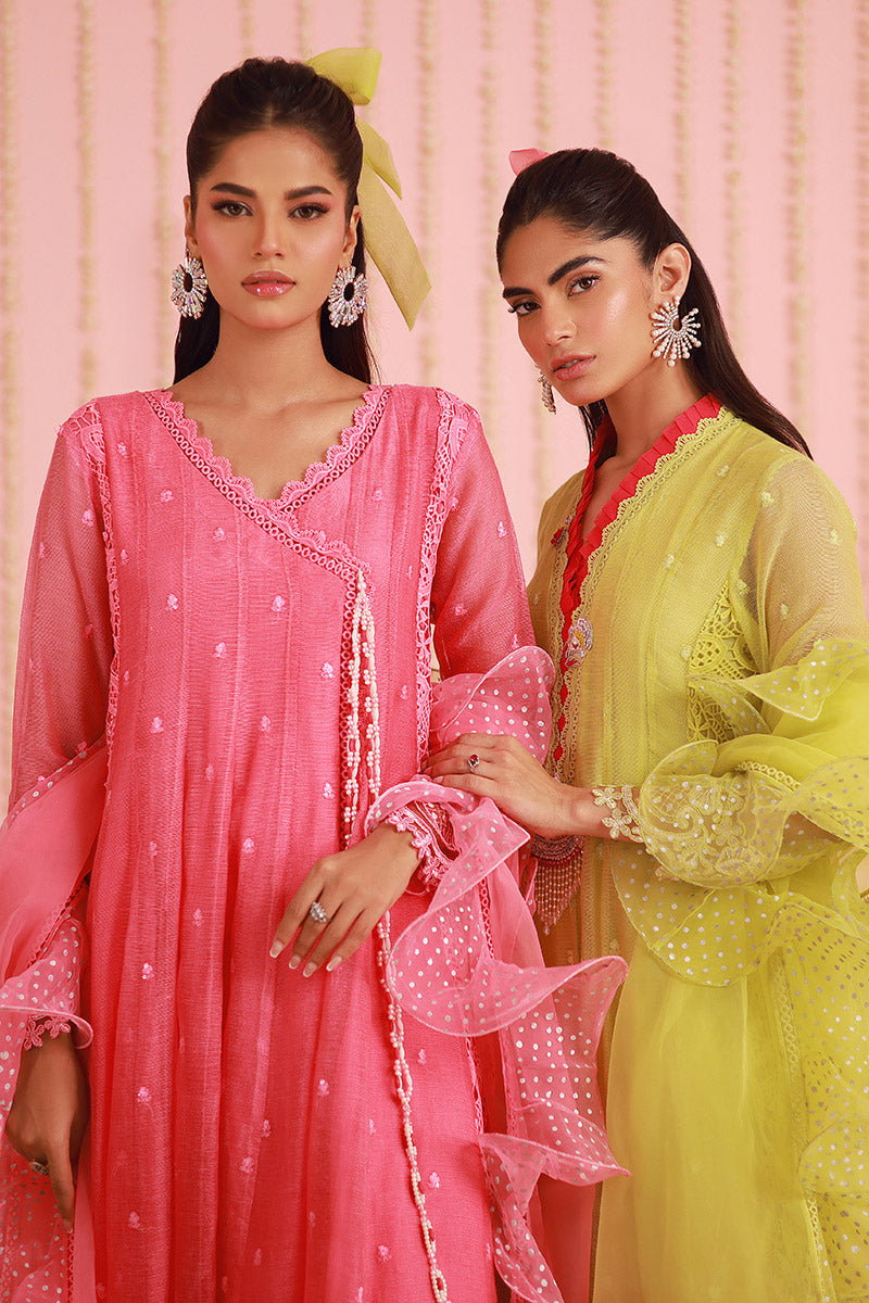 Chic Ophicial | Ruffles Collection | Pear Green Kalidar