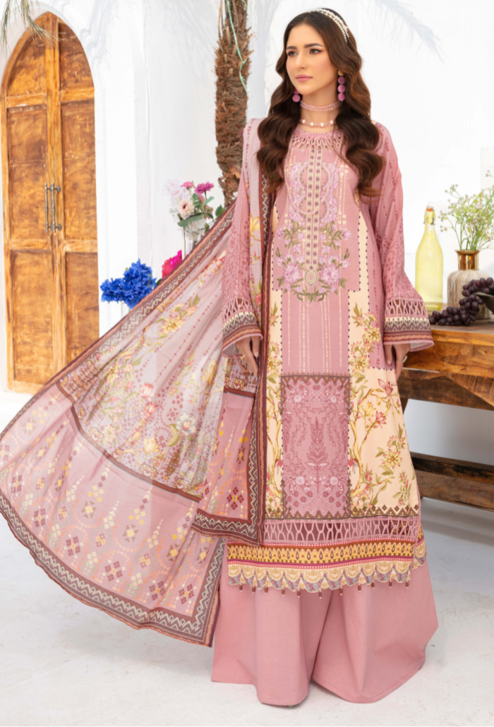 Humdum | Saira Bano Lawn 24 | D01