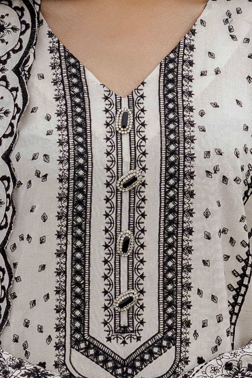 Gul Ahmed | Winter Collection 24 | Acrylic Dupatta AP-42006