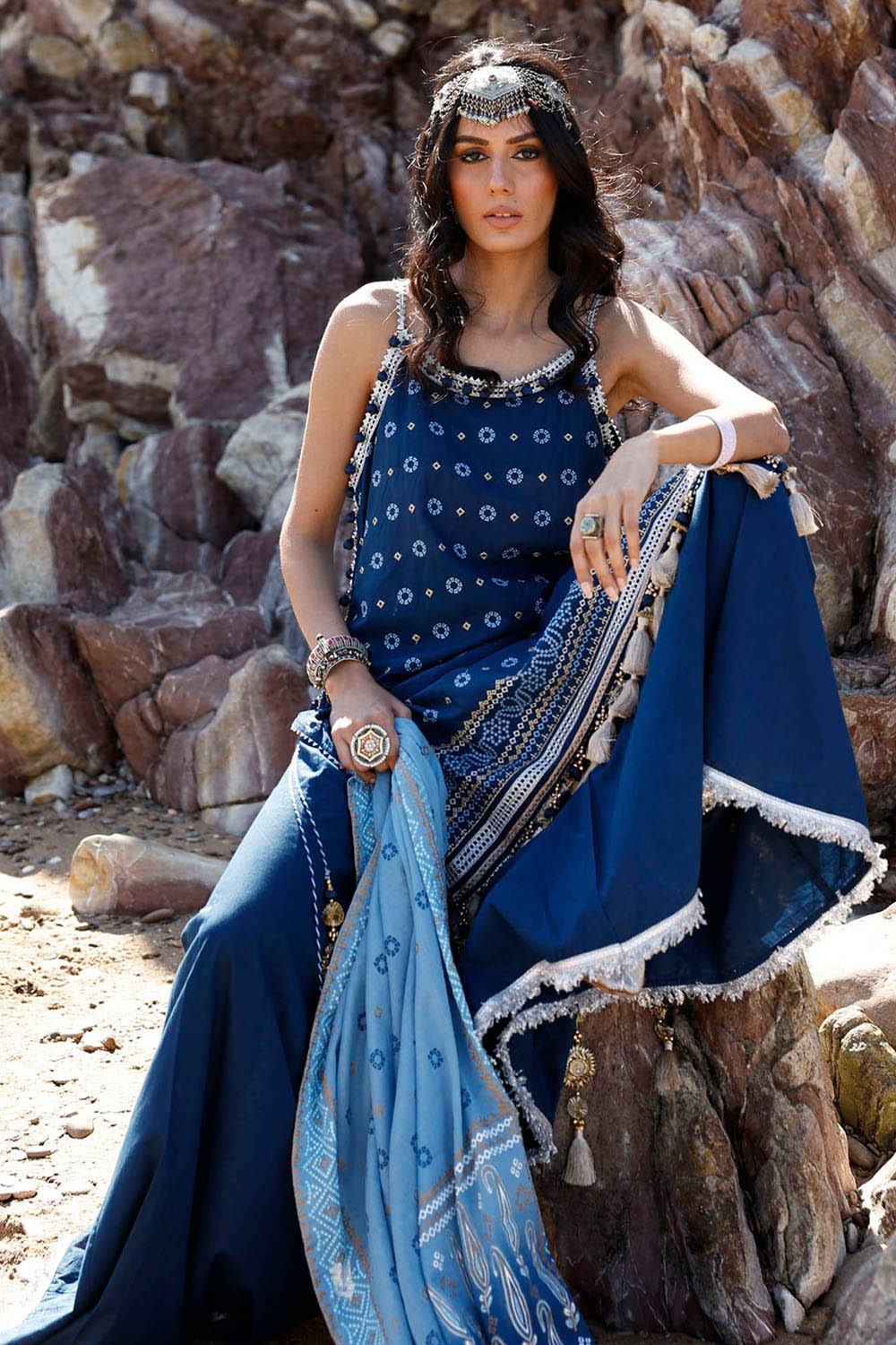 Gul Ahmed | Chunri Lawn 25 | CL-52444