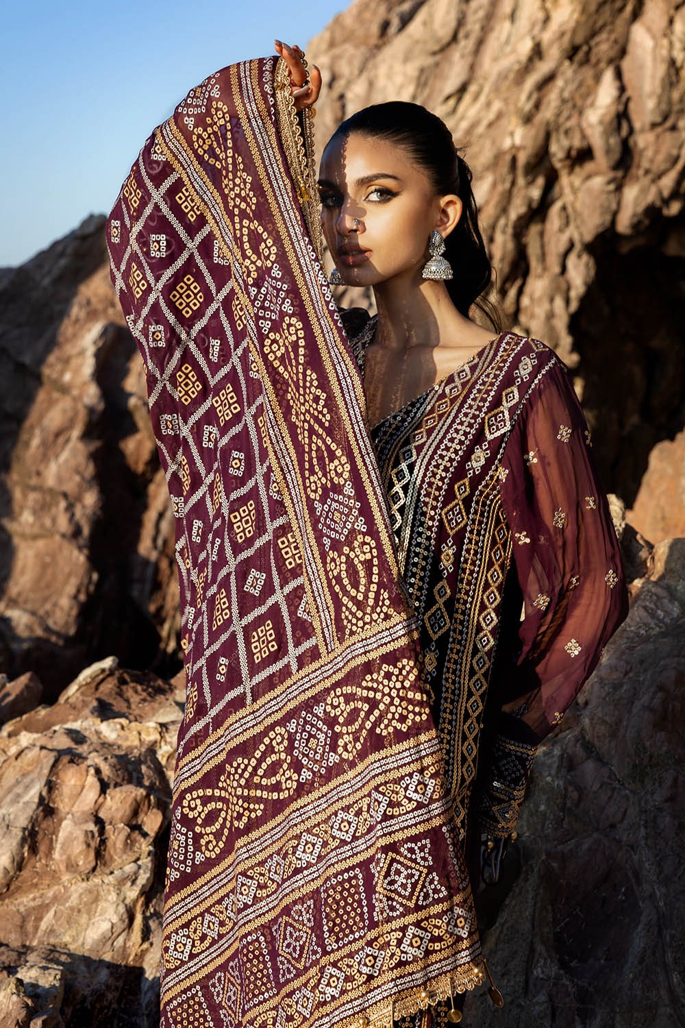 Gul Ahmed | Chunri Lawn 25 | BM-52023