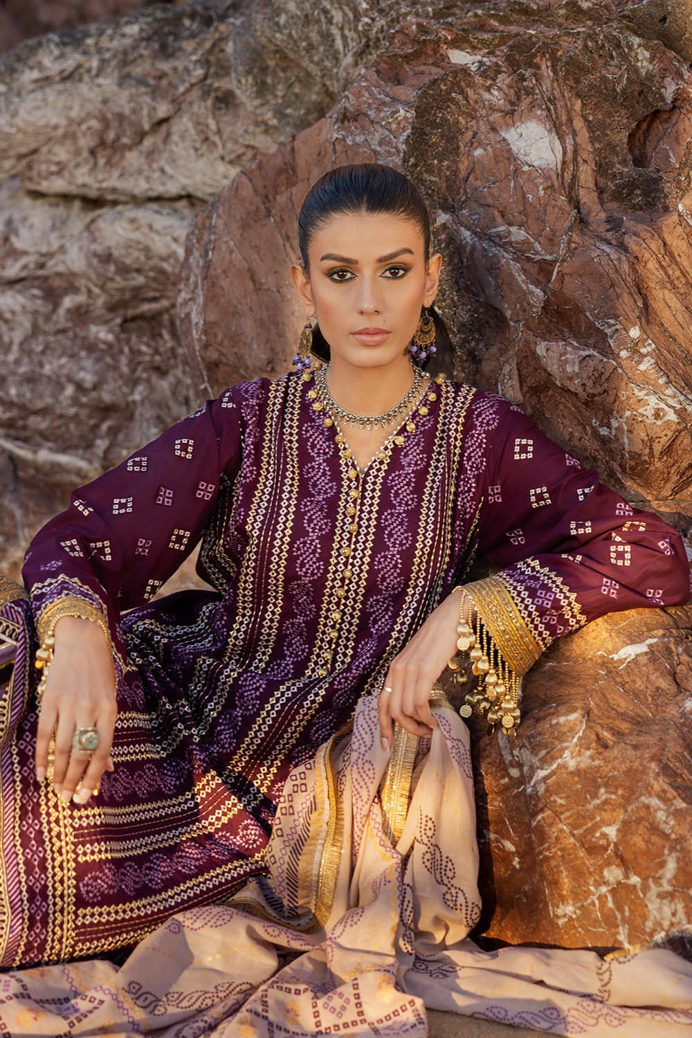 Gul Ahmed | Chunri Lawn 25 | CL-52413