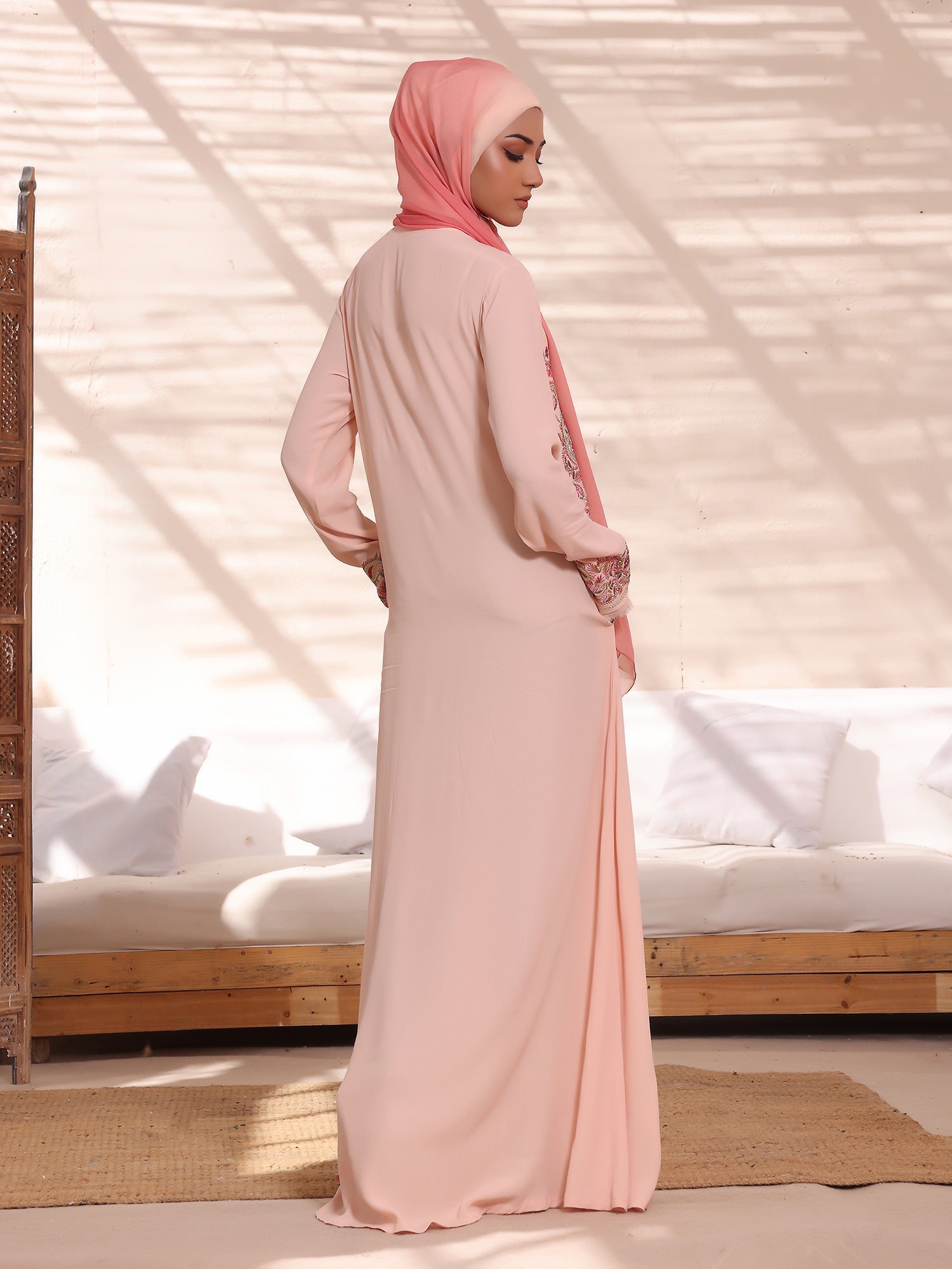 Blush Reverie Abaya