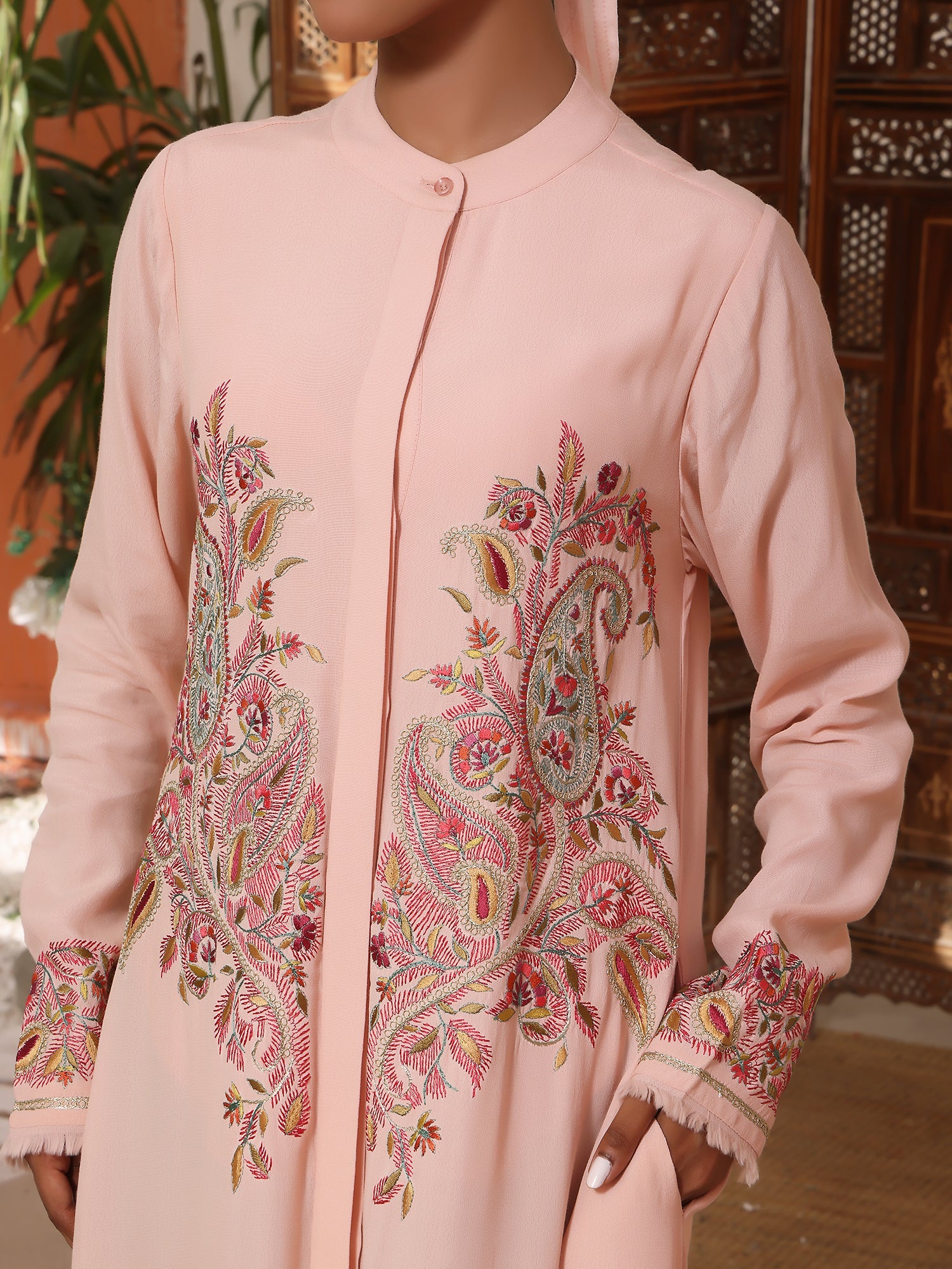 Blush Reverie Abaya