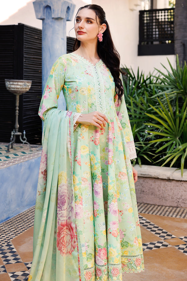 Farasha | Printed Essentials | Mint Dew