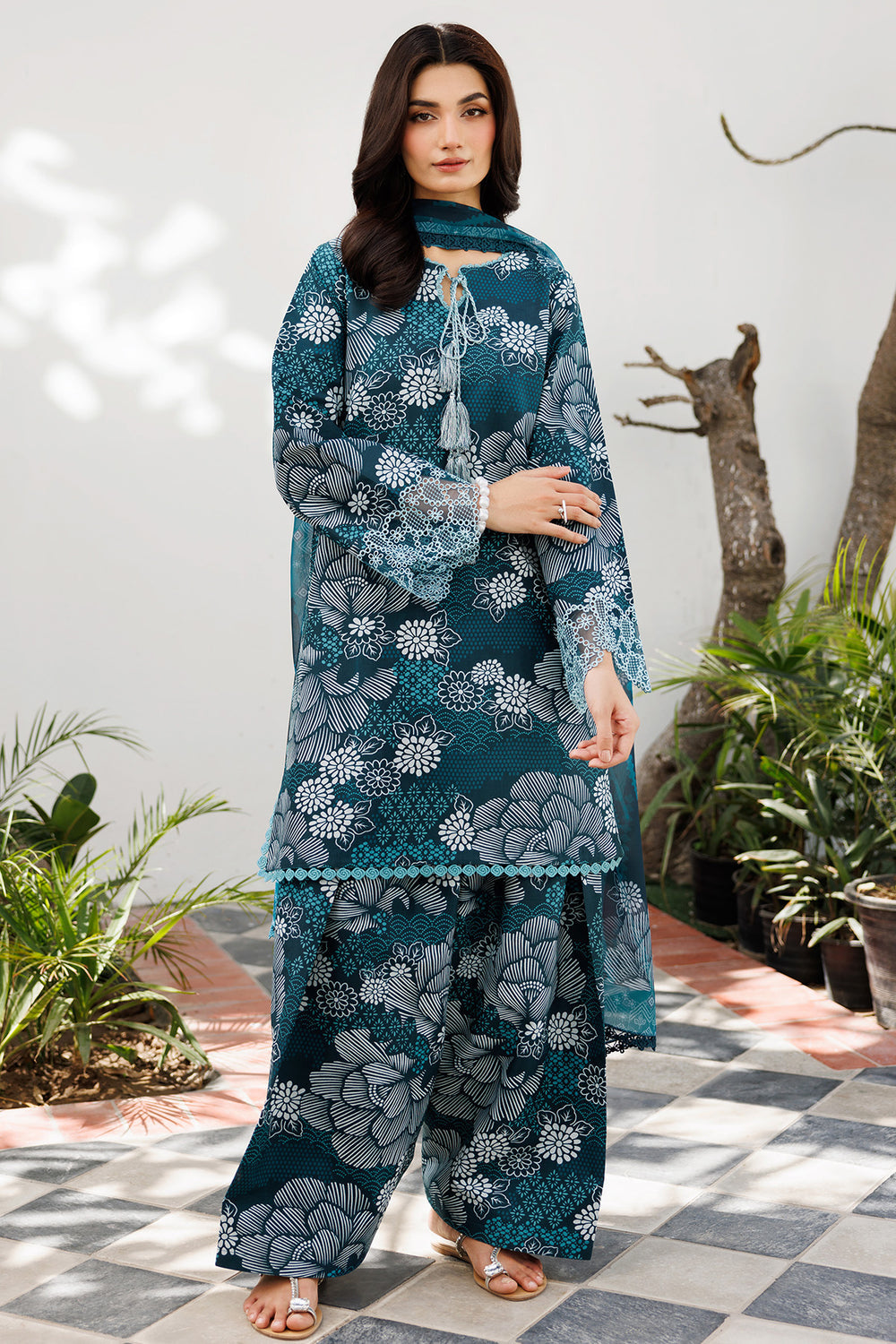 Farasha | Printed Essentials | Twilight Dew