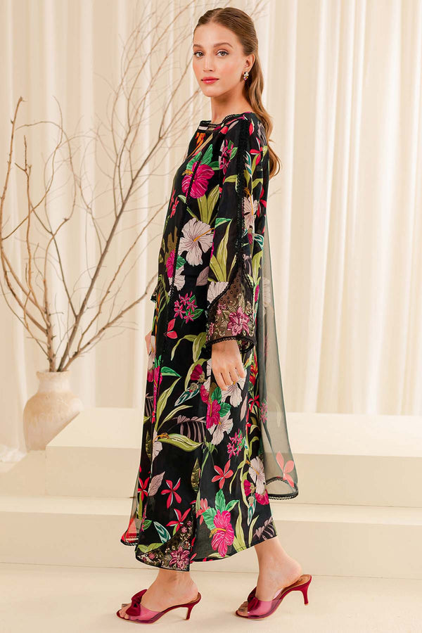 Farasha | Printed Essentials | Ebony Passion