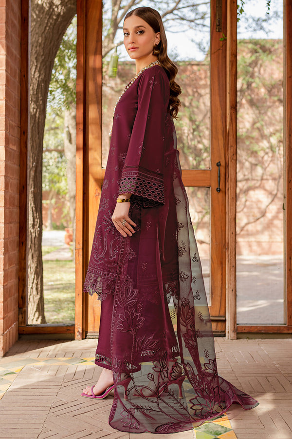 Farasha | Summer Weaves Embroidered Lawn | Zella