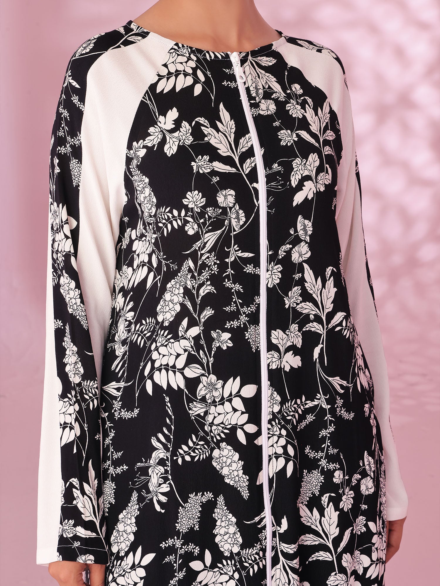 Active Blooms Abaya