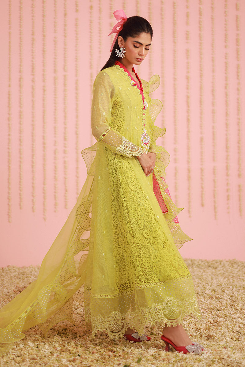 Chic Ophicial | Ruffles Collection | Pear Green Kalidar