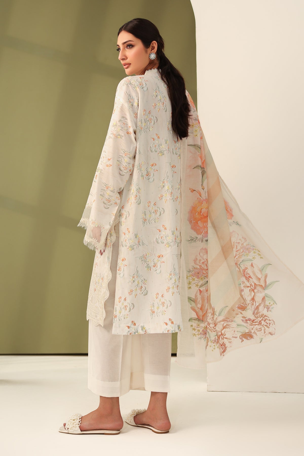 Baroque | Eid Printique | EMBROIDERED PRINTED LAWN UF-4181