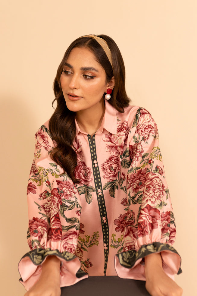 Fozia Khalid | Print Edit | Coral