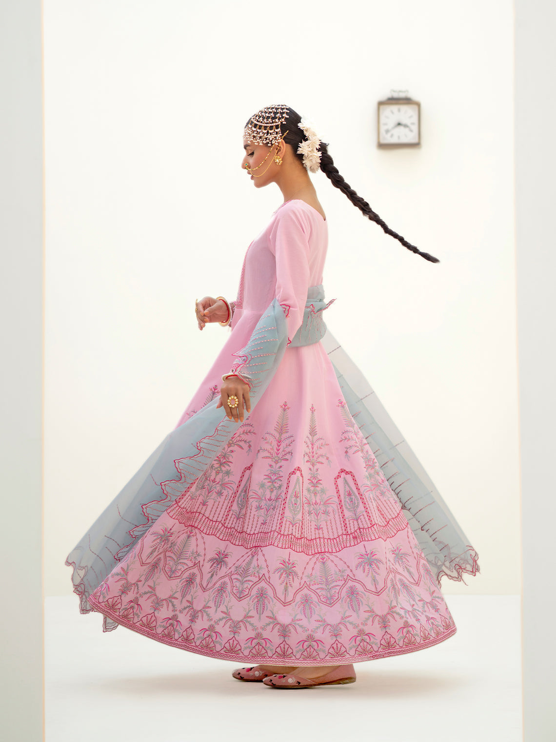 Fozia Khalid | Eid Edit 24 | Cranberry Pink