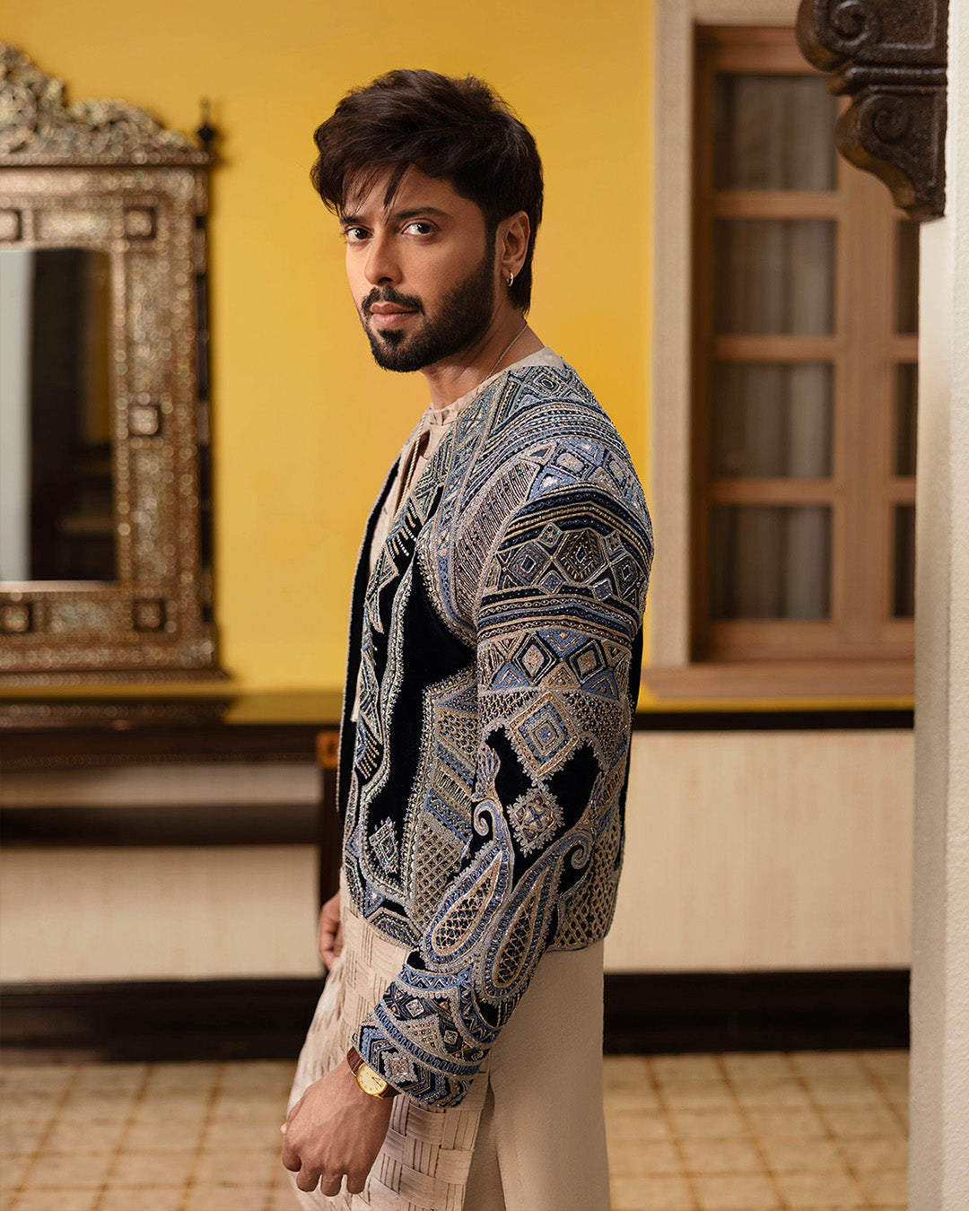 Pakistani Menswear | Faiza Saqlain | Rasik