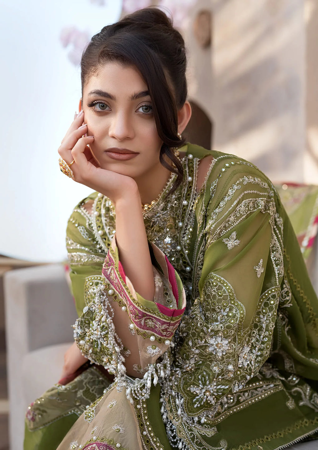 Elaf Premium | Formal Handwork Collection | EFH-08 PARWAANA