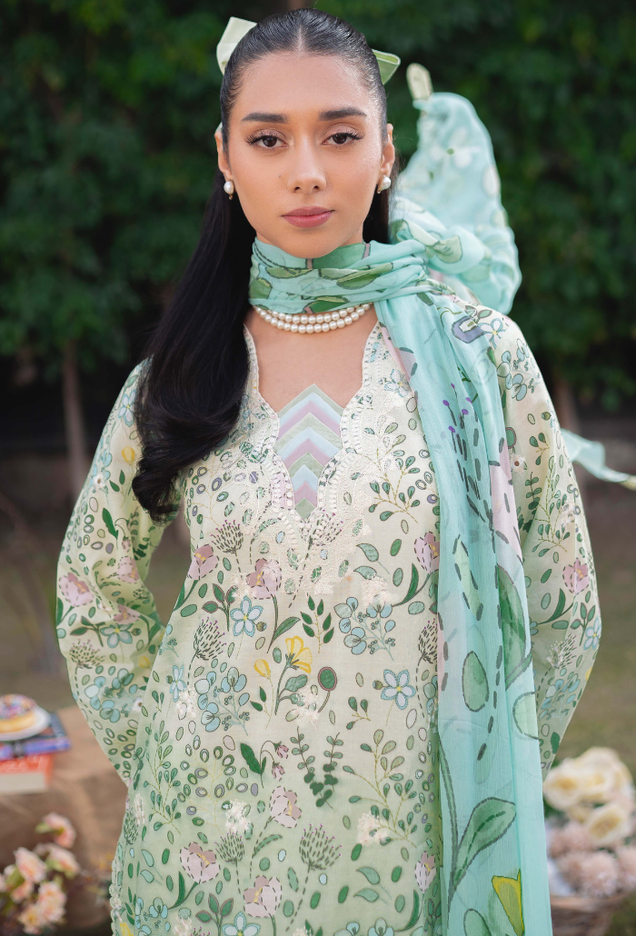 Humdum | Gardenia Lawn 24 | Printkari Lawn PLG 07