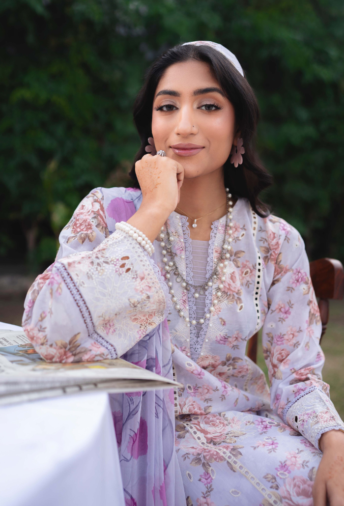 Humdum | Gardenia Lawn 24 | Printkari Lawn PLG 04