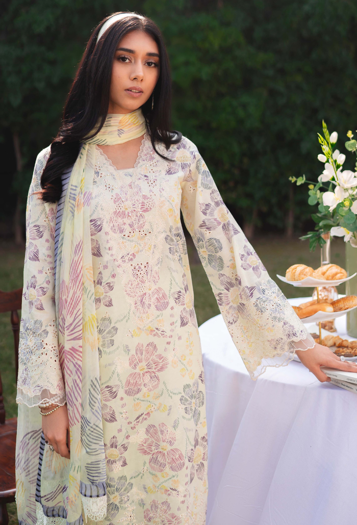 Humdum | Gardenia Lawn 24 |Printkari Lawn - PLG 05