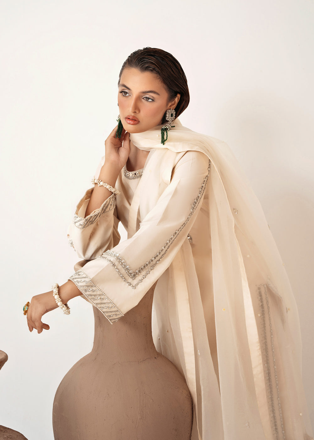 Dastoor | Euphoria Luxury Pret 24 | Pearl