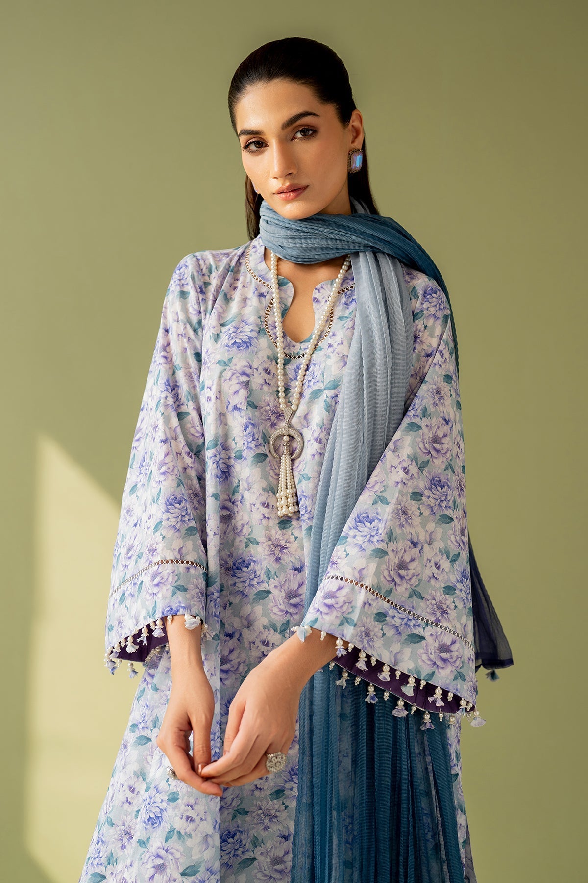 Baroque | Eid Printique | EMBROIDERED PRINTED LAWN UF-4167