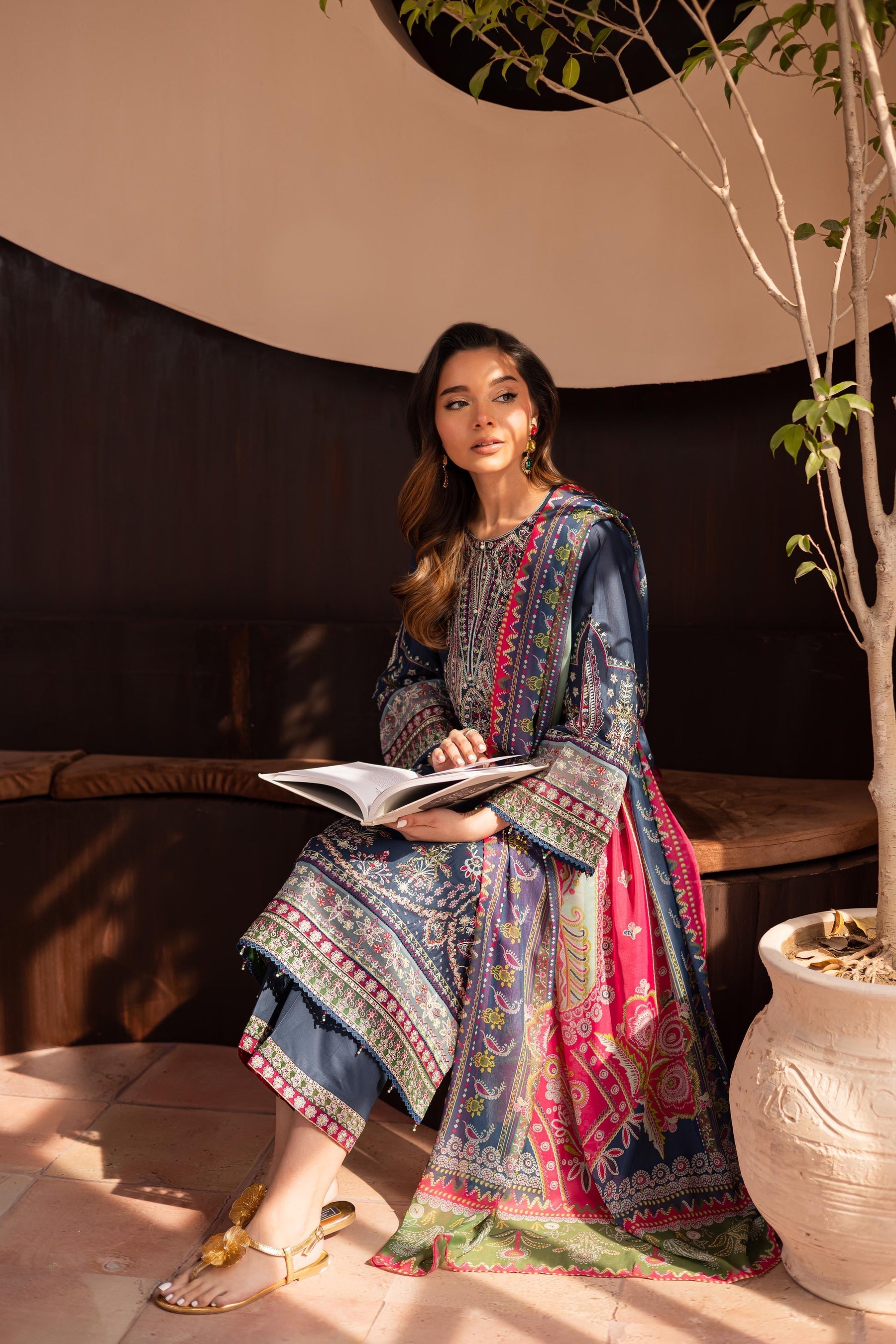 Batik | Kai Formals | Cyan