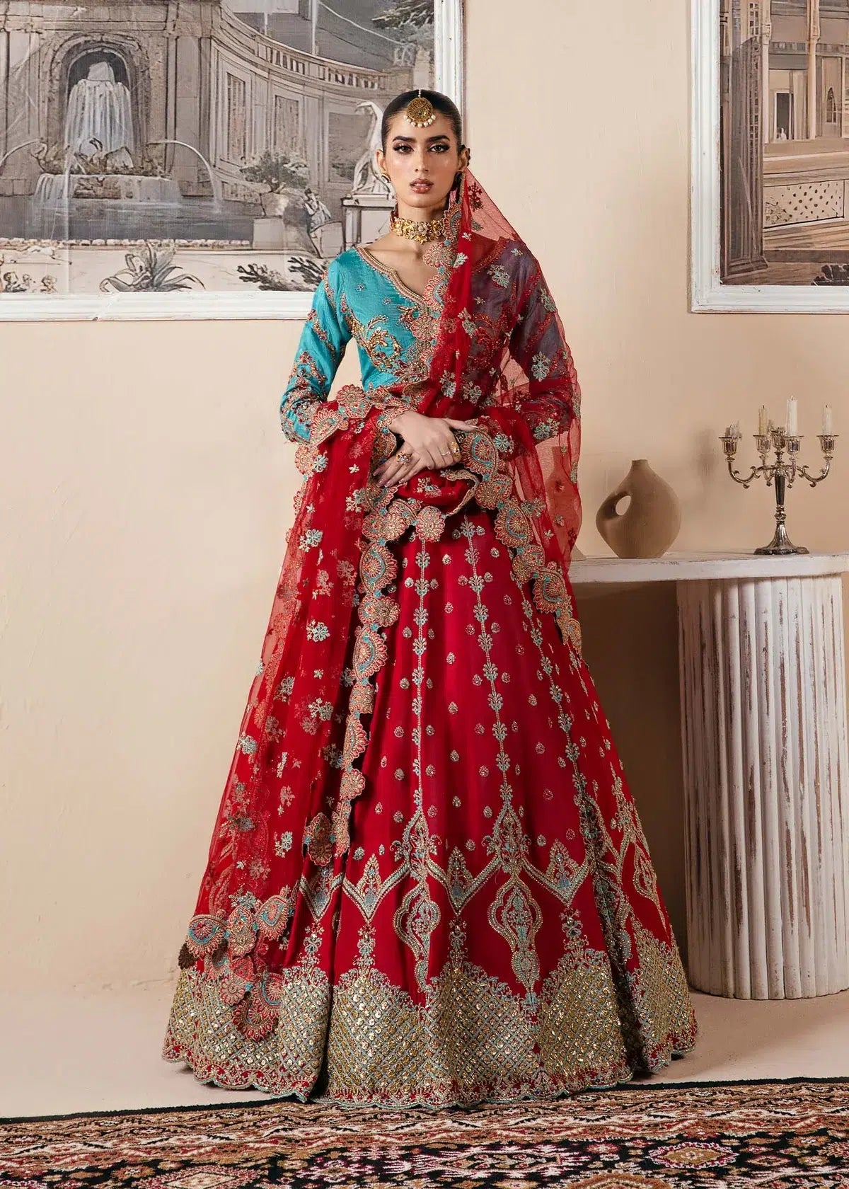 Dastoor | Noor-E-Jahan Wedding Collection'24 | Mumtaz