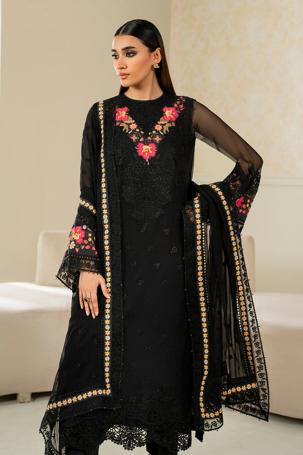 Baroque | Luxury Pret 25 | EMBROIDERED CHIFFON PR-1144