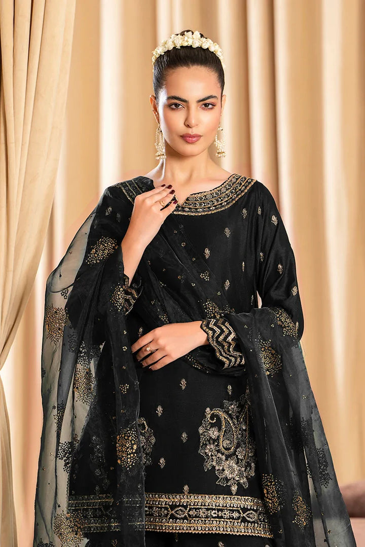 Ellena | Pret Dresses |3-PC Stitched Embroidered Suit 815NYS