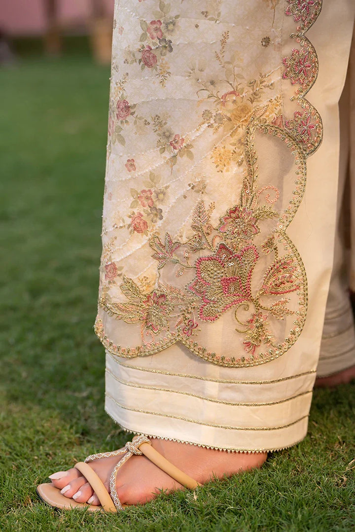 Ellena | Pret Dresses | 3-PC Stitched Embroidered Suit 979SKS