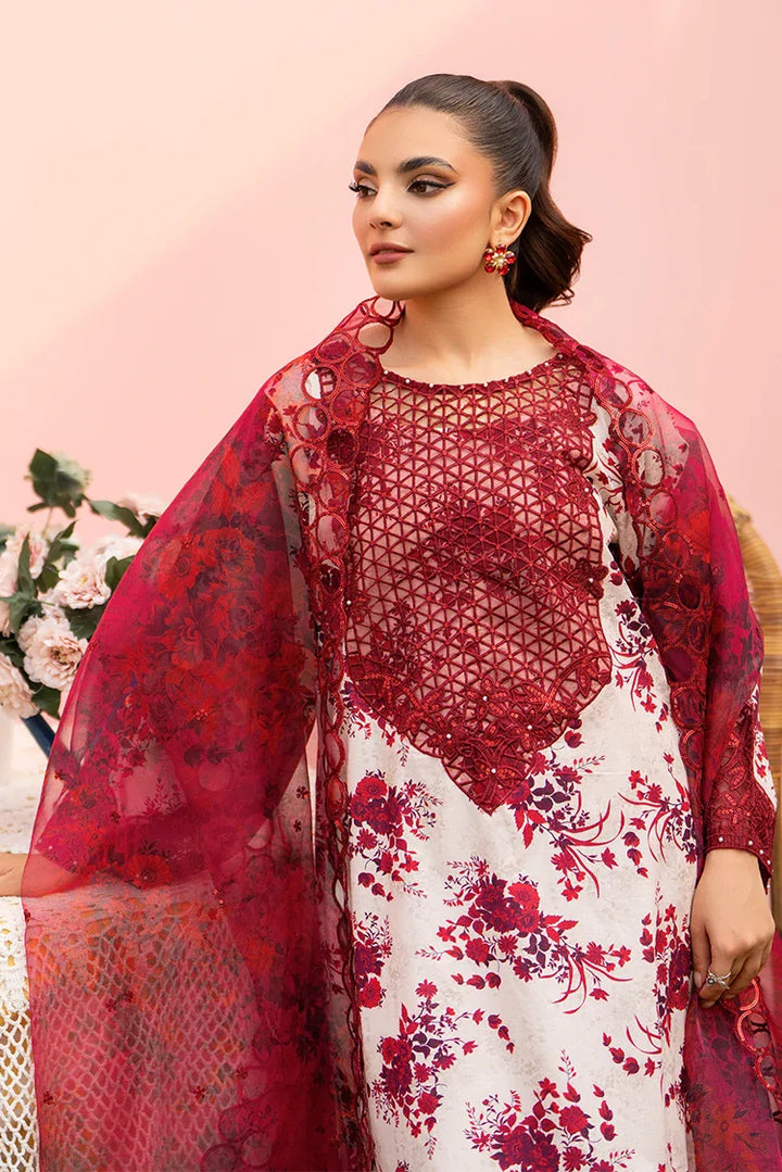 Ellena | Pret Dresses | 3-PC Stitched Embroidered Suit  982OWS