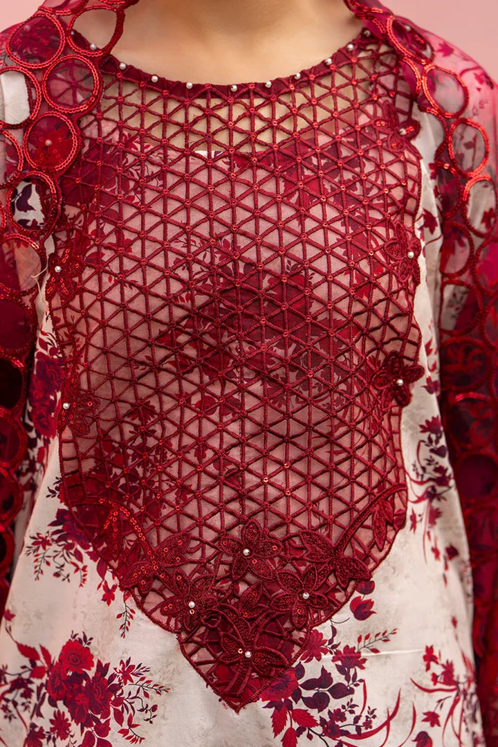 Ellena | Pret Dresses | 3-PC Stitched Embroidered Suit  982OWS