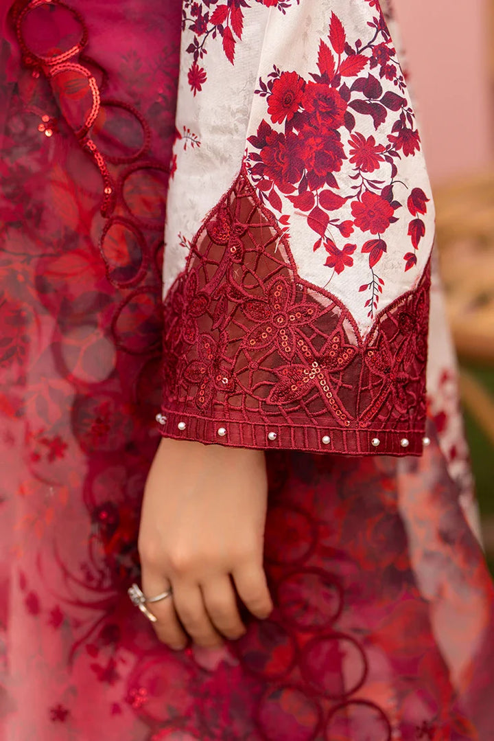 Ellena | Pret Dresses | 3-PC Stitched Embroidered Suit  982OWS