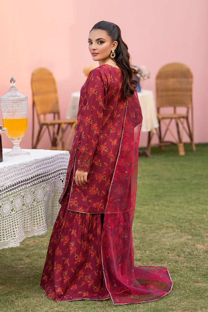 Ellena | Pret Dresses | 3-PC Stitched Embroidered Suit 994MRS