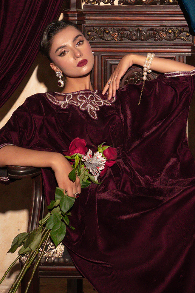 Fozia Khalid | Velvet Deck | Ruby