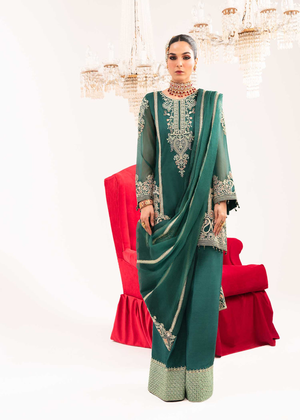 Dastoor | Sajni Luxury Eid Collection 24 | Mehrmaa