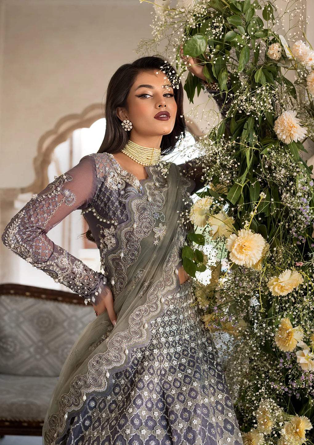 Elaf Premium | Formal Handwork Collection | EFH-02 NAZNEEN