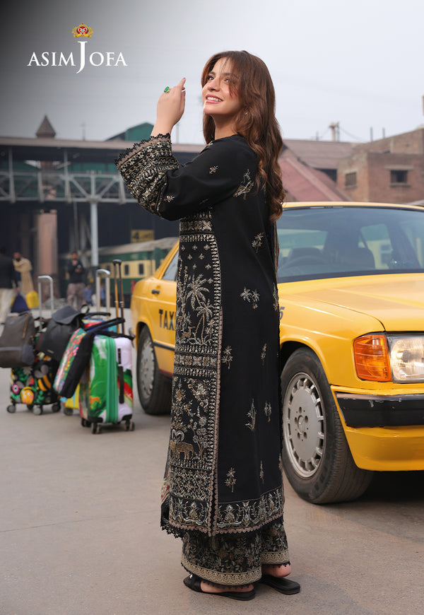 Asim Jofa | Summer Rhapsody | AJUBU-01 Embroidered Jacquard