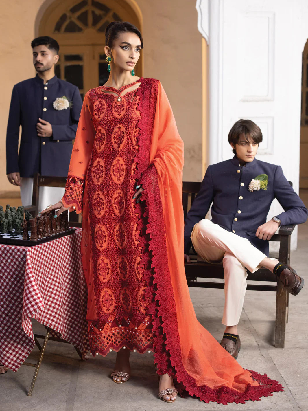 Faiza Faisal | Maya Luxury Lawn | Paula