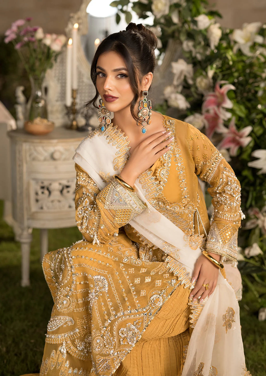 Elaf Premium | Formal Handwork Collection | EFH-07 SAHAR
