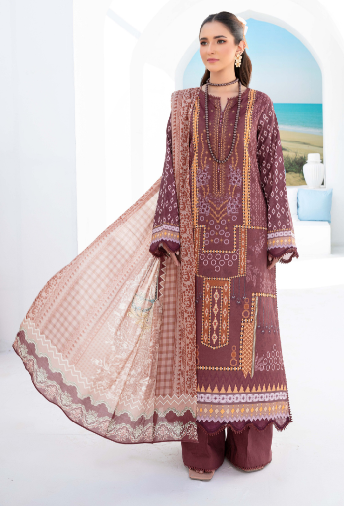 Humdum | Saira Bano Lawn 24 | D07