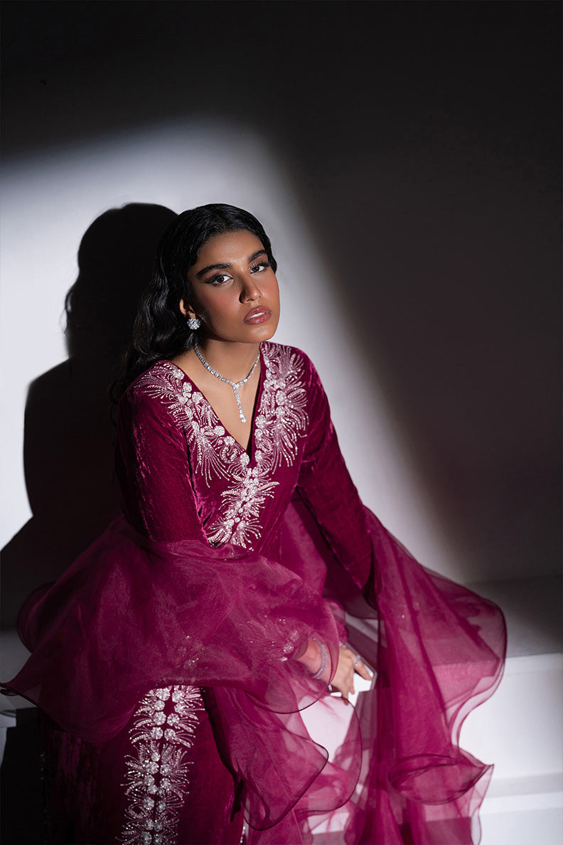 Caia | Luxury Velvet Edit 25 | Fuchsia