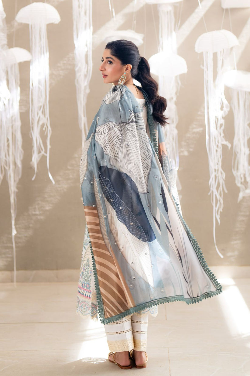 Aabyaan | Saagar Luxury Lawn 25 | ZAIRA (AS-09)