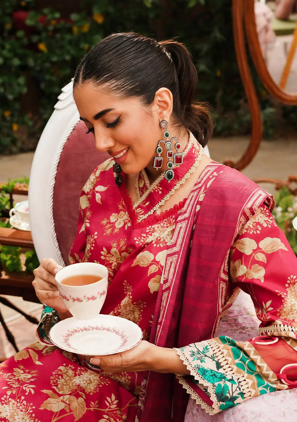 Elaf Premium | Printed Collection 24 | EEP-04A - Flores de Amor