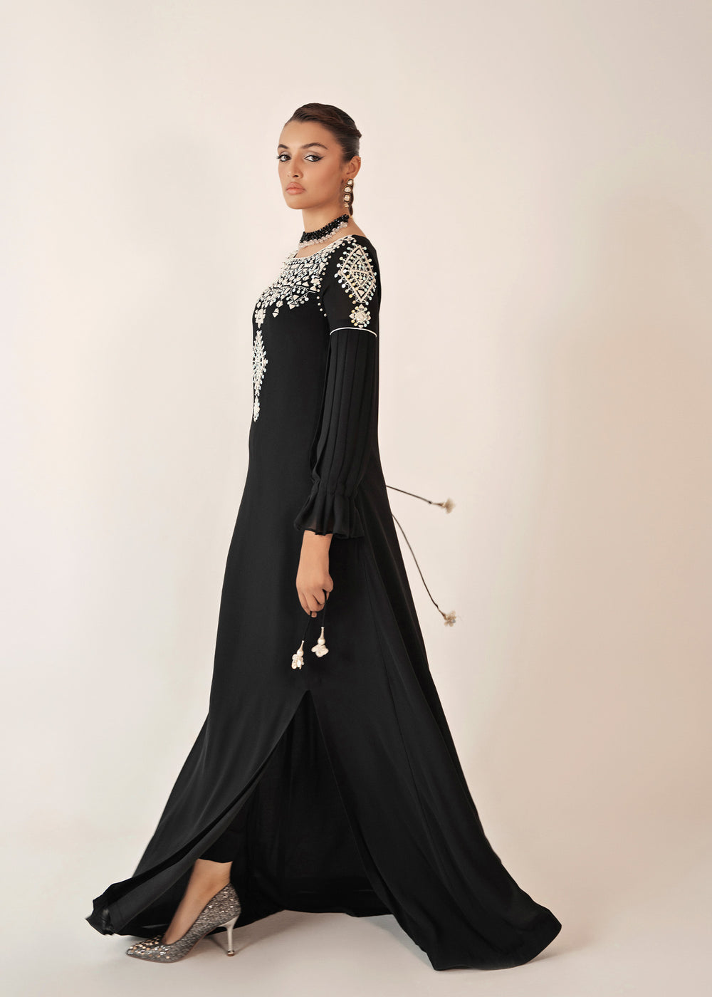 Dastoor | Euphoria Luxury Pret 24 | Noir