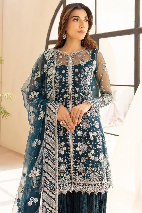 Farasha | Lu Zella Premium Formals 25 | Teal Drizzle