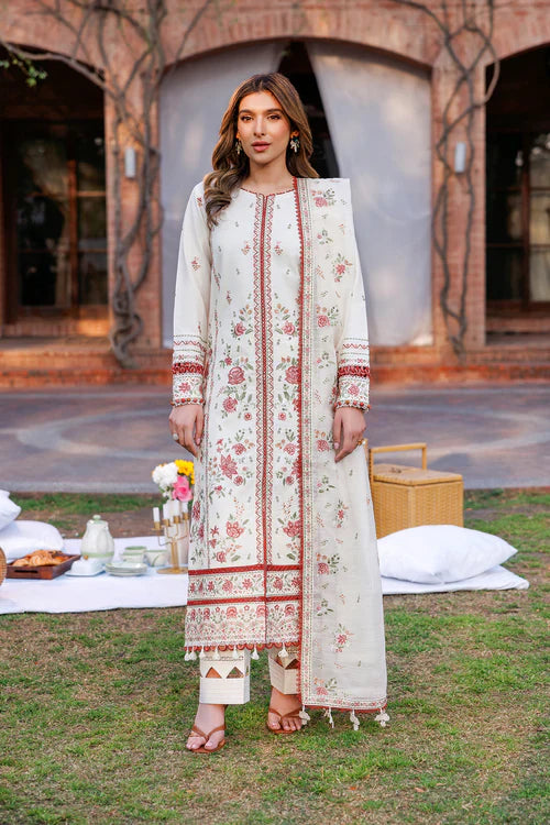 Farasha | Kaavish Lawn 24 | SURREAL WHITE