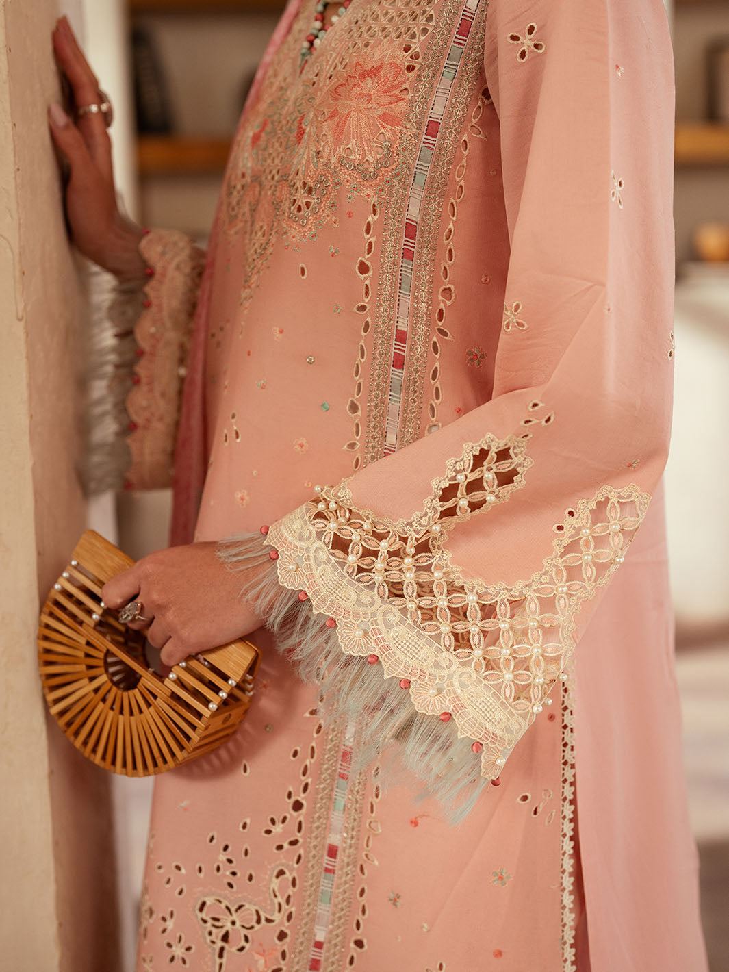 Bin Ilyas | Mehroze Luxury Lawn 25 | 91 - B